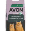 AVOM Bentonite Clumping Cat Litter– Baby Powder